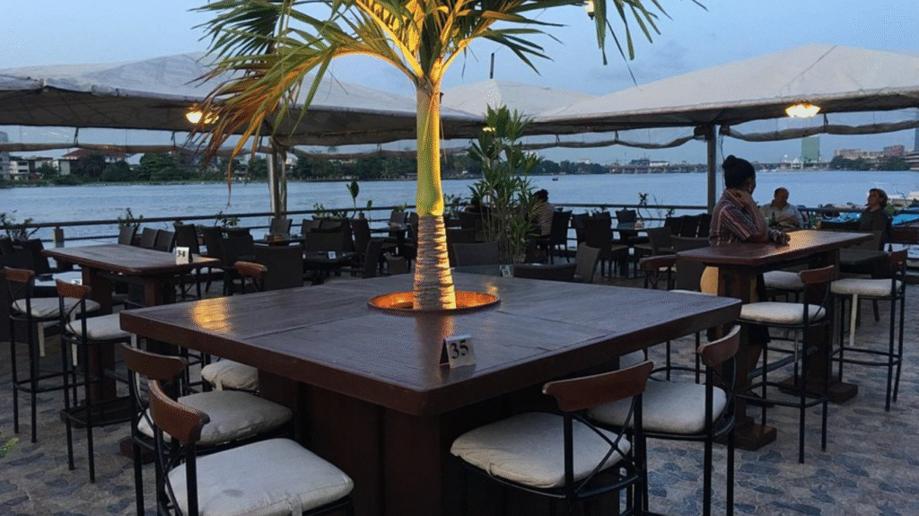 waterfront restaurant in Lagos