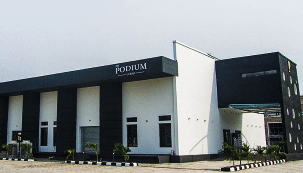 The podium Lekki