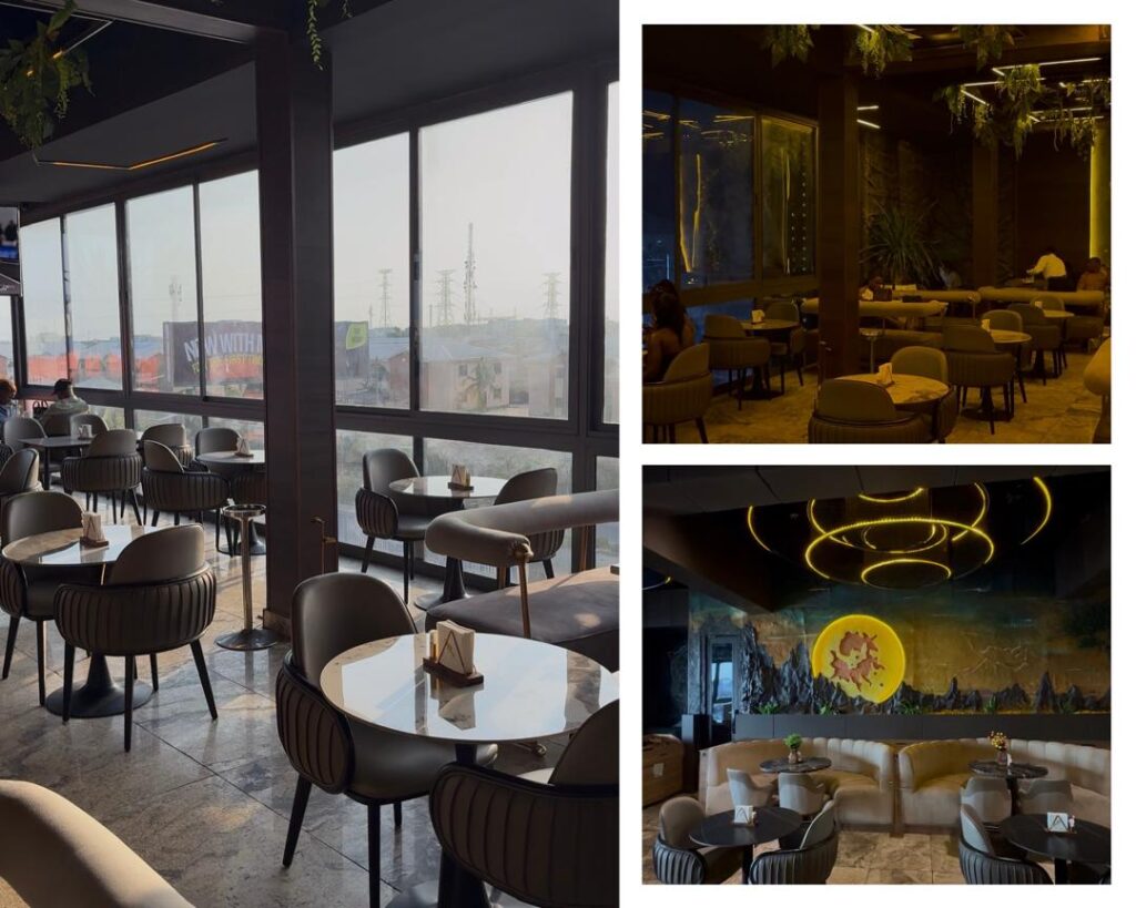 Above lifestyle Lekki space and interior