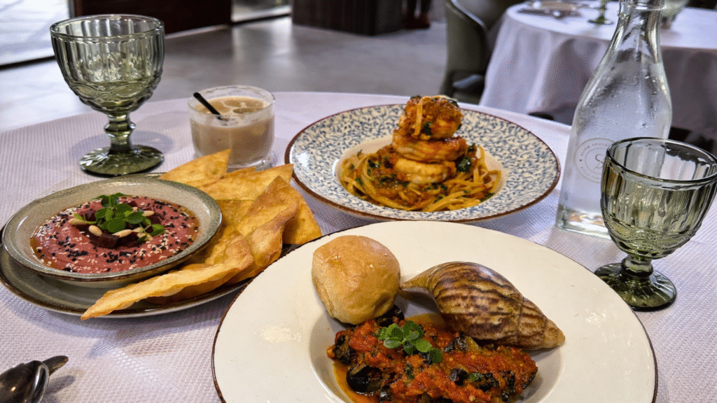 Slice Lagos food menu